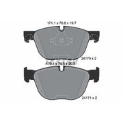 Textar Front Brake Pad Set 2417001