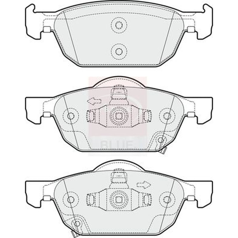 Apec Front Brake Pad Set PD3255