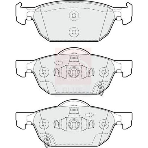 Apec Front & Rear Brake Discs & Pads fits Honda Accord VIII 2008-2015 2.2