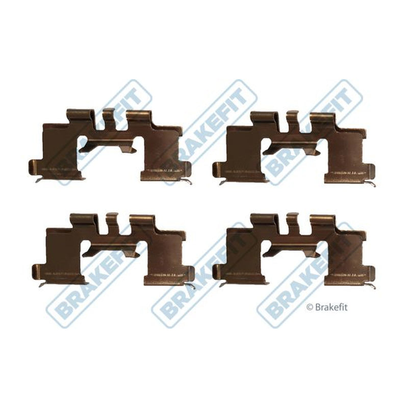 Apec Brake Pad Accessory Fitting Kit Front fits Citroën C-Zero 2010-2011
