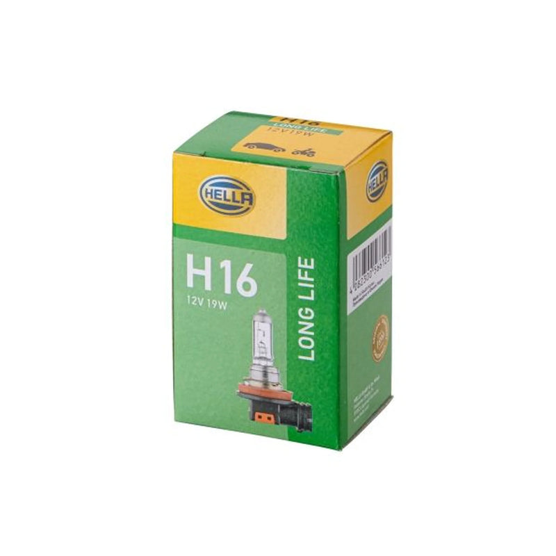 Hella Front Fog Light Bulb PGJ19-3 12V 19W fits Dacia Duster 2010-2019