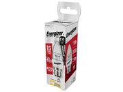 Energizer® LED BC (B22) Clear Candle Dimmable Bulb, Warm White 470 lm 5.9W Energizer® - Dynamic Drive