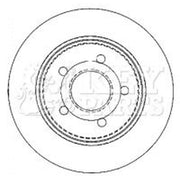 Key Parts 2 x Solid Rear Brake Discs KBD4476-x2