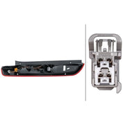 Hella Tail Light / Lamp PY21W Right fits Ford Focus II 2004-2012