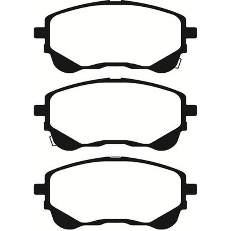 Abtex Front Brake Pad Set fits Lexus Lbx 2023 on