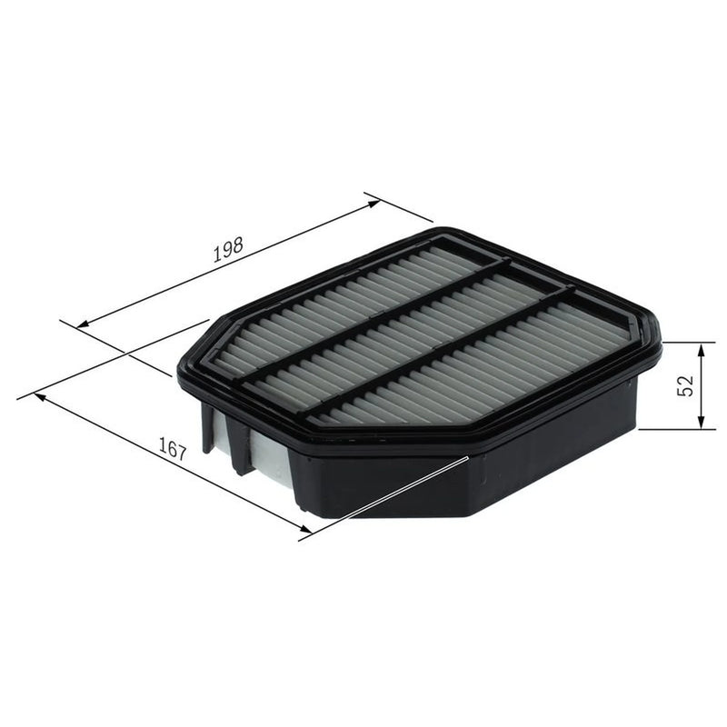 Bosch Engine Air Filter fits Honda Hr-V 2015 on 1.6