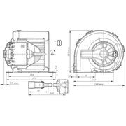 Bosch Heater Blower Fan