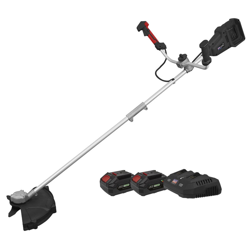 Sealey Brush Cutter & Strimmer Kit 40V 4Ah SV20 Series 35cm CP40VBCKIT Sealey - Dynamic Drive