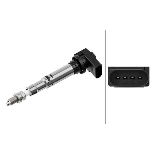 Hella Ignition Coil Pack fits Audi A1 2010-2015 1.4