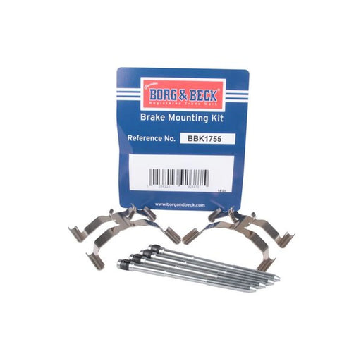 Borg & Beck Brake Pad Accessory Fitting Kit Front BBK1755