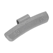 Sealey Wheel Weight 30g Hammer-On Plastic Coated Zinc for Alloy Wheels Pack of 1 Sealey - Dynamic Drive