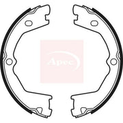 Apec Parking Brake Shoe Set fits Iveco Daily III 2001-2006