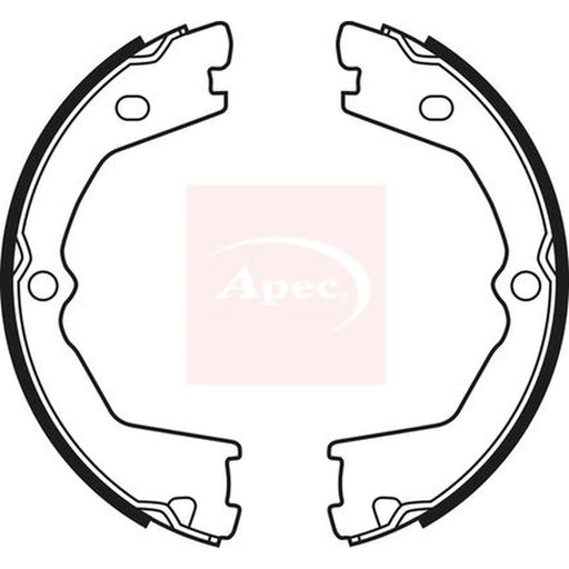 Apec Parking Brake Shoe Set SHU701