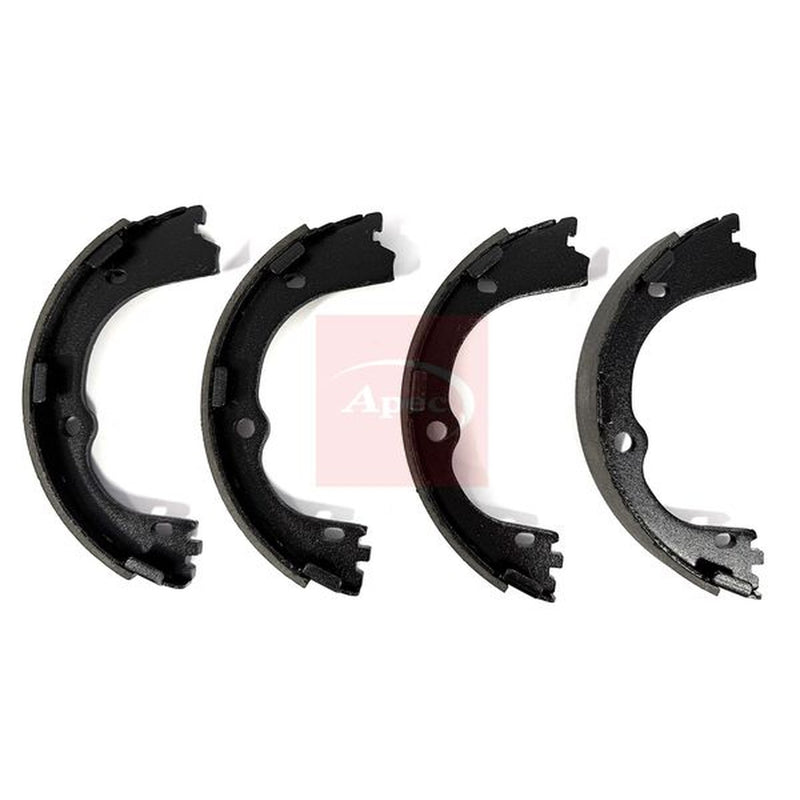 Apec Parking Brake Shoe Set fits Hyundai Tucson 2015-2020 1.6 1.7 2.0