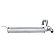 Hella End Silencer Rear fits Citroën C1 2005-2014 1.0