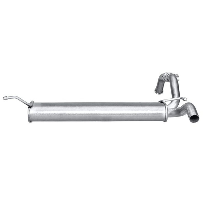 Hella End Silencer Rear fits Citroën C1 2005-2014 1.0