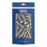 Sealey Stainless Steel Hex Head Set Screw DIN 933 - M10 X 40 A2 - Pack of 25 Sealey - Dynamic Drive