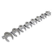 Sealey Premier Premier Imperial Crow's Foot Spanner Set 3/8"Sq Drive 8pc AK599 Sealey Premier - Dynamic Drive