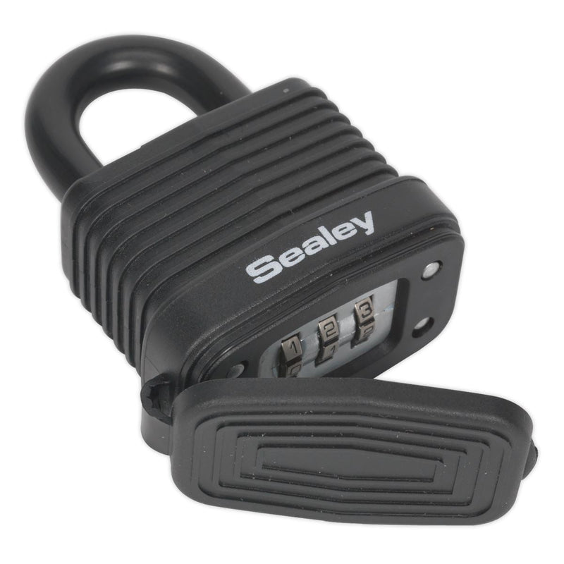 Sealey Steel Body Weatherproof Combination Padlock 42mm PL301CW Sealey - Dynamic Drive