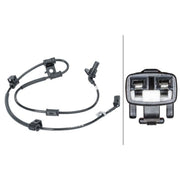 Hella ABS Wheel Speed Sensor Front 6PU 012 679-691