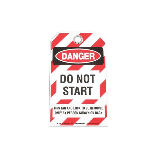 Laser Safety Tag - DO NOT START 6675 Laser - Dynamic Drive