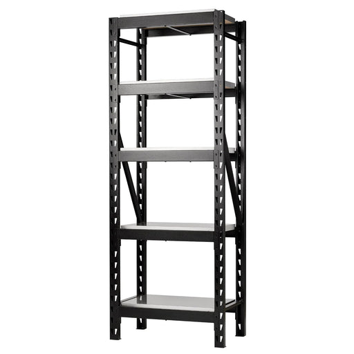 BUNKER 22 Piece Modular 5 Tier Racking with Stainless Steel Shelving, 750mm - image 1