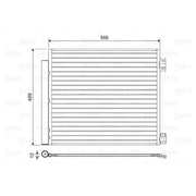 Valeo Air Conditioning Condenser 822559