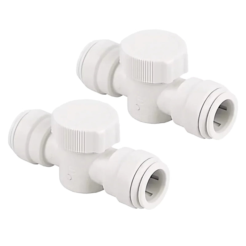 John Guest Emergency Shut Off Valve 15mm (2 Pack)