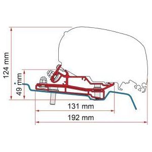 Fiamma F80 Kit Ford Transit Rhd H3 4 98655Z164 Fiamma - Dynamic Drive