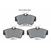 Textar Front Brake Pad Set 2353202