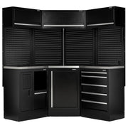 BUNKER 18 Piece Modular Storage Corner Combo with Stainless - image 1