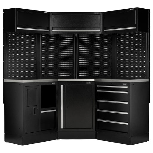 BUNKER 18 Piece Modular Storage Corner Combo with Stainless - image 1