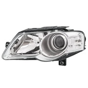 Hella Headlight Headlamp W5W Left fits VW Passat B6 2005-2011