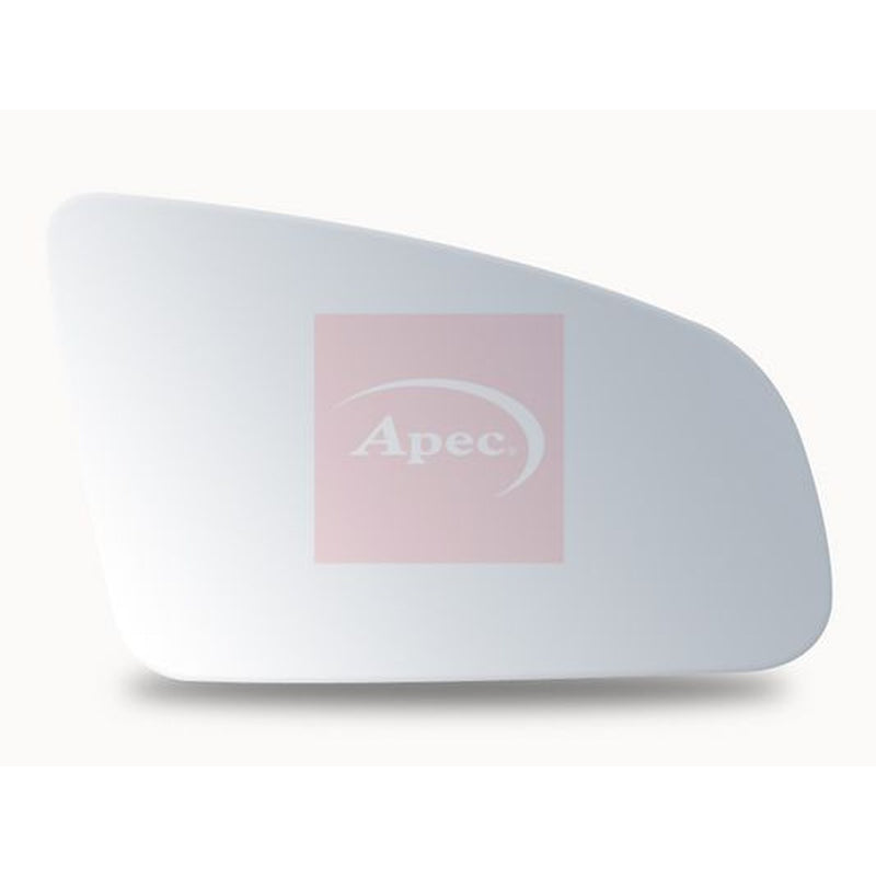 Apec Exterior Wing Mirror Glass Right fits Audi A3 2003-2013 1.6 1.9 2.0 3.2