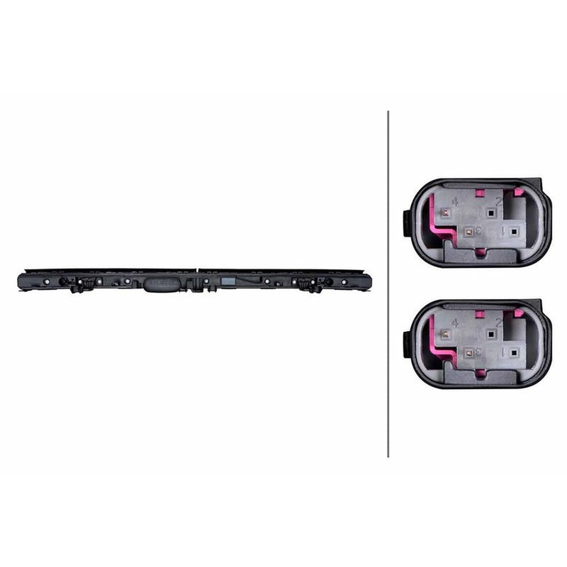 Hella Headlight Lightstrip Sig Led Cen Front fits Mercedes-Benz Eqc 2019-2023
