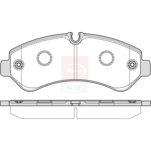 Apec Rear Brake Pad Set PD4026