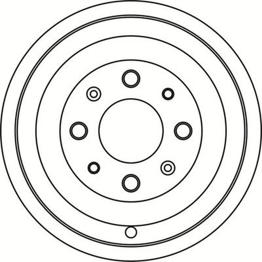 Abtex Brake Drum Assembly Rear BDM250