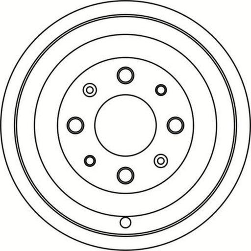 Abtex Brake Drum Assembly Rear fits Fiat Grande Punto 2005 on 1.2