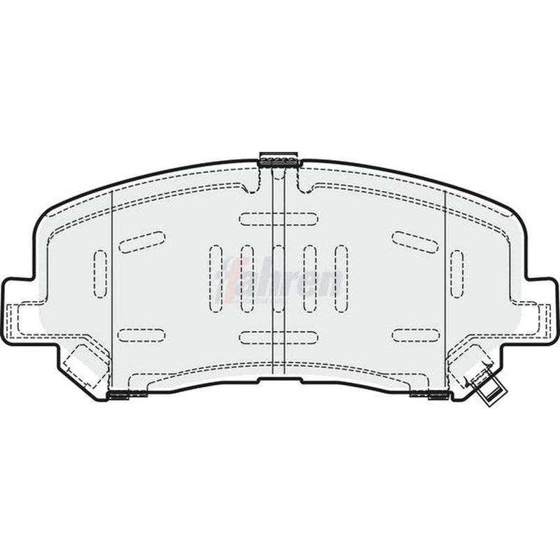 Fahren Front & Rear Pads fits Mazda CX-5 2011-2017 2.0 2.2