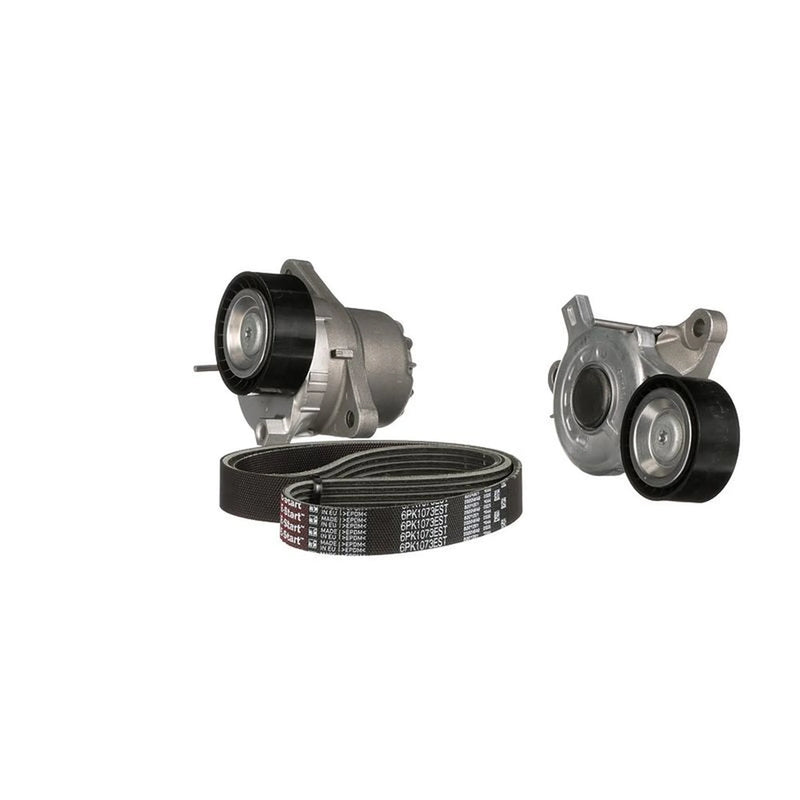 Gates V-Ribbed Belt Set fits Citroën C4 Grand Picasso II 2013 on 2.0