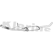 Klarius Box With Centre Pipe Centre fits Opel Adam 2012-2019 1.4