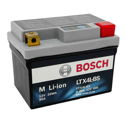Bosch Motorcycle Battery LTX4L-BS 12V Lithium 1.6Ah