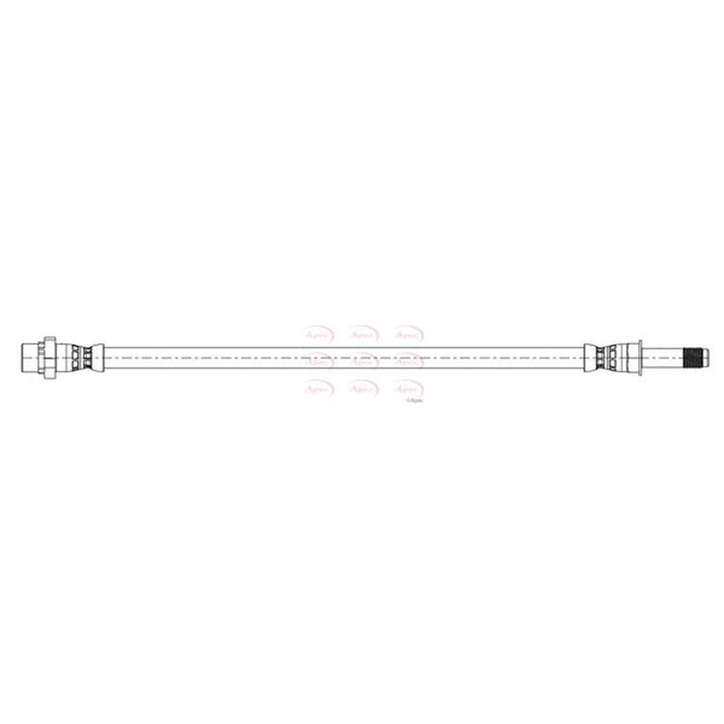 Apec Brake Hydraulic Hose Line Rear fits BMW I3 2013 on