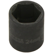 Laser Impact Socket 1/2"D 24mm 2015 Laser - Dynamic Drive