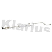 Klarius Catalyst Type Appr With Pipe fits Toyota Aygo 2014 on 1.0