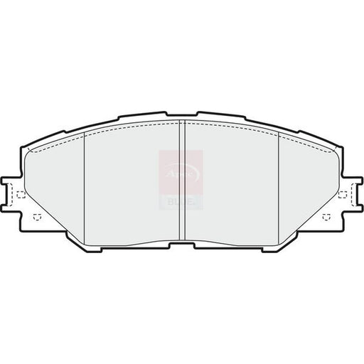 Apec Front Brake Pad Set fits Toyota Auris 2006-2018 1.8