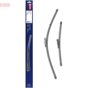 Denso Front & Rear Wiper Blade Set fits Nissan Juke 2010-2019 1.2 1.5 1.6