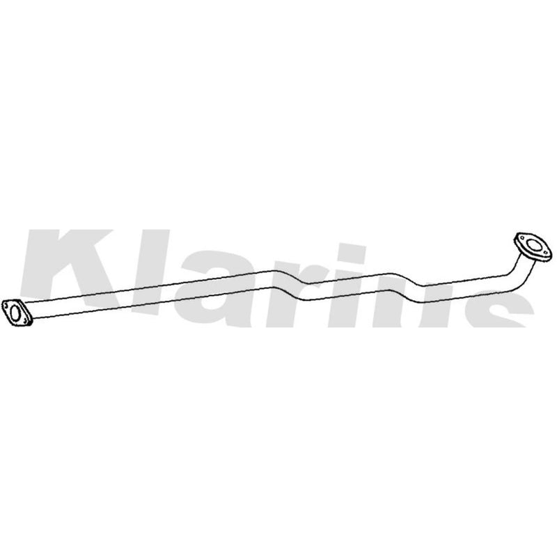 Klarius Exhaust Pipe OD fits Renault Scénic I 2000-2003 1.9