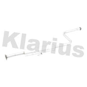 Klarius Box With Centre Pipe Centre fits Honda Prelude 1996-2001 2.0 2.2