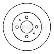 Borg & Beck Front & Rear Brake Discs & Pads fits Proton Wira 1995-2000